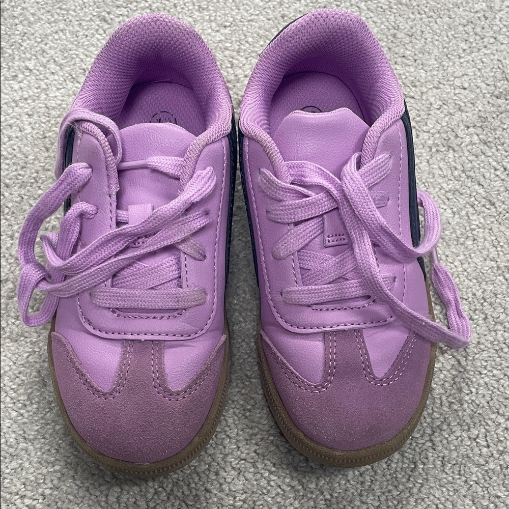 Little Girls Size 13 Purple Sneakers Cat & Jack